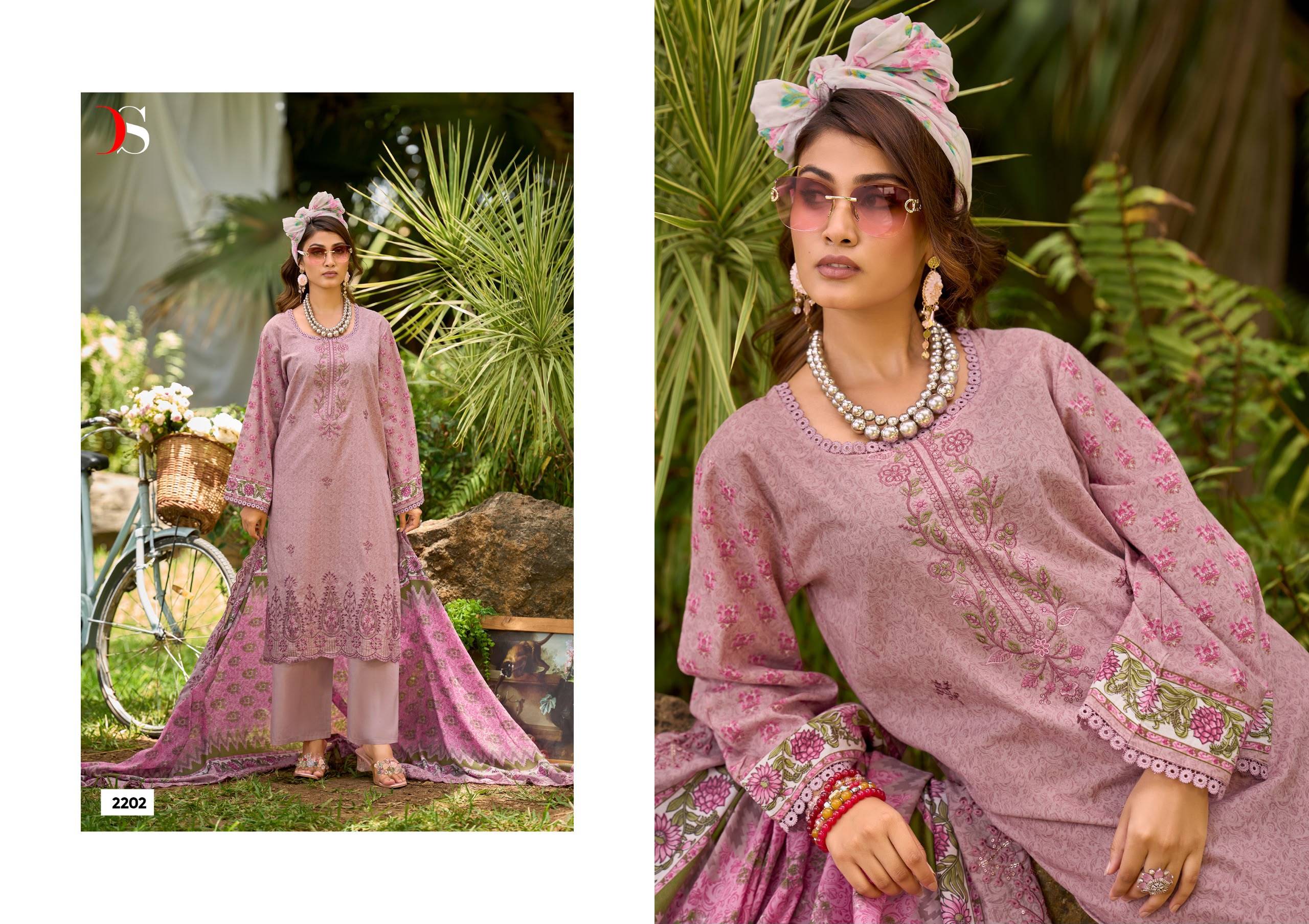 BIN SAEED -22 BY DEEPSY SUITS 2201 To 2208 Series Beautiful Festive Suits Stylish Fancy Colorful Casual Wear & Ethnic Wear Pure Cotton Print Dresses At Wholesale Price